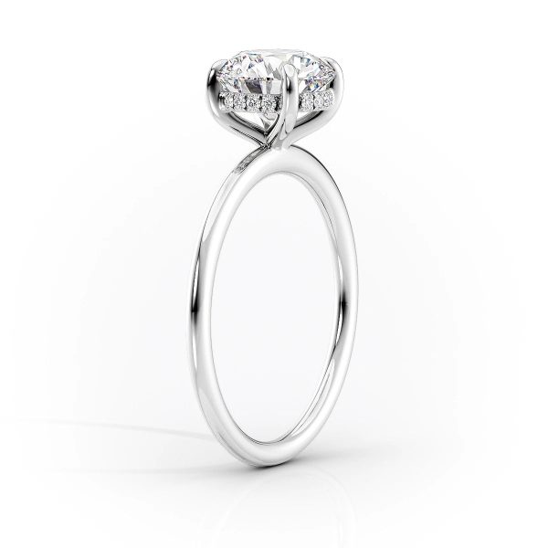 The Kamellie Set With A 4.5 Carat Princess Moissanite For Cheap