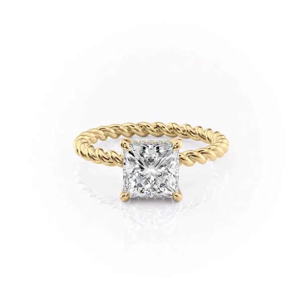 The Alice Set With A 3 Carat Princess Moissanite Discount