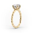 The Alice Set With A 3 Carat Round Moissanite Online