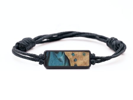 Classic Wood Bracelet - Myrna (Blue, 747540) Online