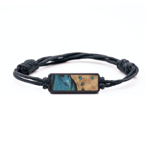 Classic Wood Bracelet - Myrna (Blue, 747540) Online