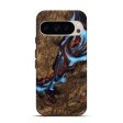 Pixel 9 Pro Wood Live Edge Phone Case - Tomas (Teal & Gold, 747480) For Cheap