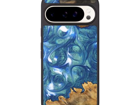 Pixel 9 Pro Wood Phone Case - Lum (Blue, 747459) Cheap