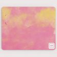 Pink and Gold Watercolor Mousepad For Sale