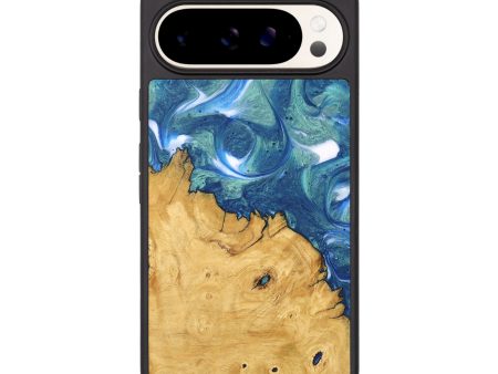 Pixel 9 Pro XL Wood Phone Case - Cristy (Blue, 747450) For Discount