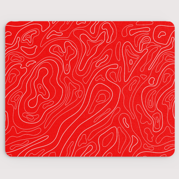 Red Damascus Mousepad Online Hot Sale