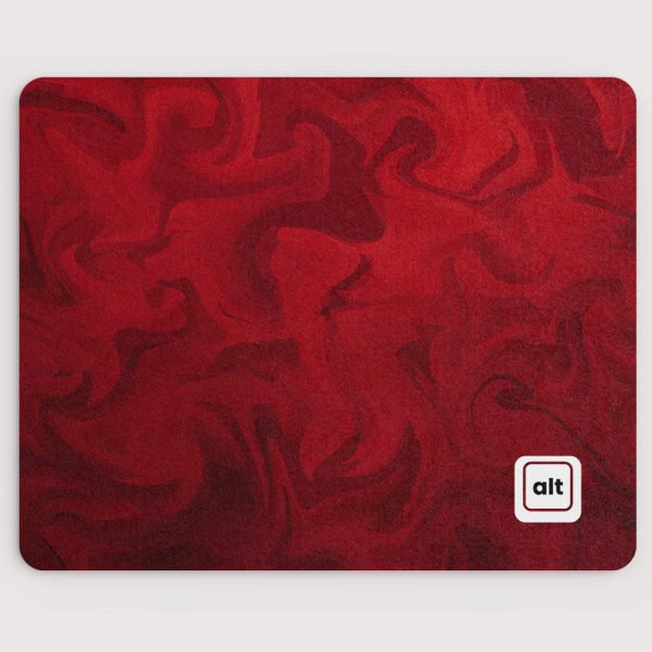 Red Liquify Mousepad Online Sale