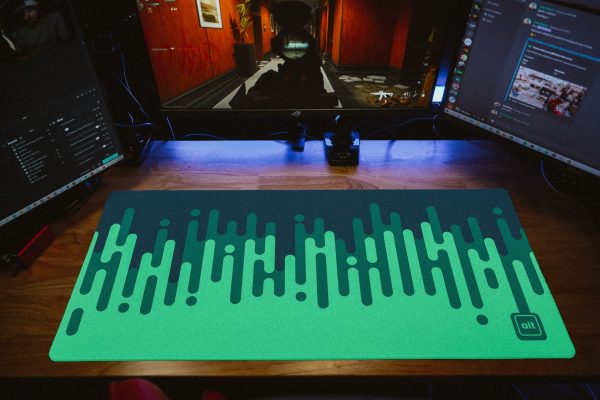 Linear Waves Forest Mousepad Online Sale