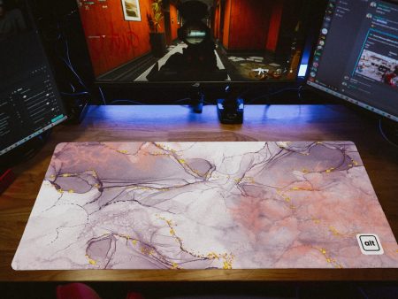 Pink Marble Mousepad Supply