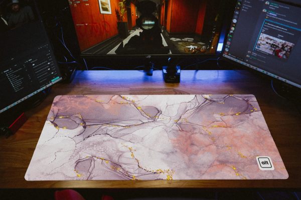 Pink Marble Mousepad Supply