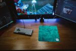 Teal Liquify Mousepad Online now