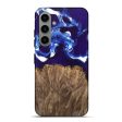 Galaxy S24 Plus Wood Live Edge Phone Case - Alisa (Blue, 747501) Fashion