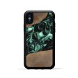 iPhone Xs Wood Phone Case - Gary (Green, 747414) Online Hot Sale