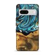 Pixel 7 Wood Live Edge Phone Case - William (Teal & Gold, 747509) Discount