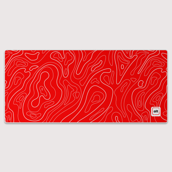 Red Damascus Mousepad Online Hot Sale