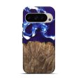 Pixel 9 Pro Wood Live Edge Phone Case - Alisa (Blue, 747501) Online now