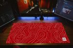 Red Damascus Mousepad Online Hot Sale