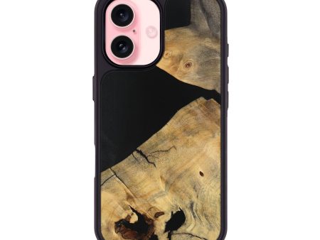 iPhone 16 Wood Phone Case - Ernie (Wood Burl, 747453) Online Sale