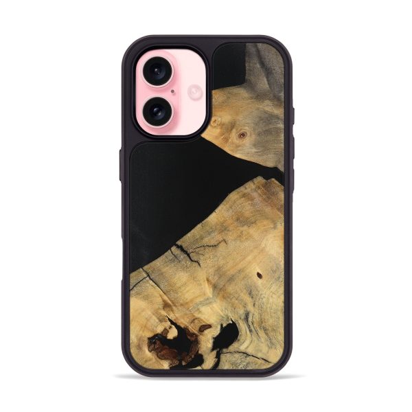 iPhone 16 Wood Phone Case - Ernie (Wood Burl, 747453) Online Sale