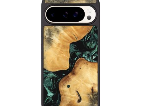 Pixel 9 Wood Phone Case - Casper (Green, 747413) Hot on Sale