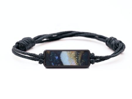 Classic ResinArt Bracelet - Jayden (Teal & Gold, 747526) For Sale