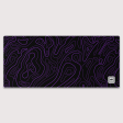 Purple Black Damascus Mousepad Supply