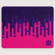 Linear Waves Fuchsia Mousepad For Discount