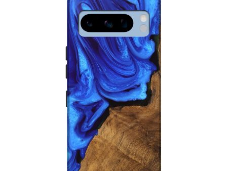 Pixel 8 Pro Wood Live Edge Phone Case - Ashlie (Blue, 747482) Online now