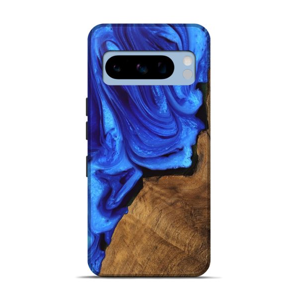 Pixel 8 Pro Wood Live Edge Phone Case - Ashlie (Blue, 747482) Online now