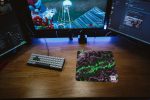 Purple Green Lava Mousepad Discount