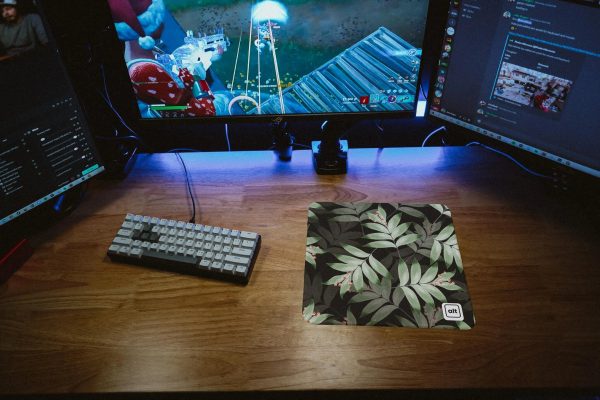 Leaf Print Mousepad For Sale