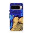 Pixel 9 Pro Wood Live Edge Phone Case - Lyndon (Blue, 747491) Online Sale