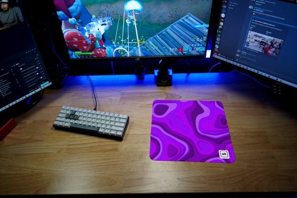 Topo Violet Mousepad For Sale