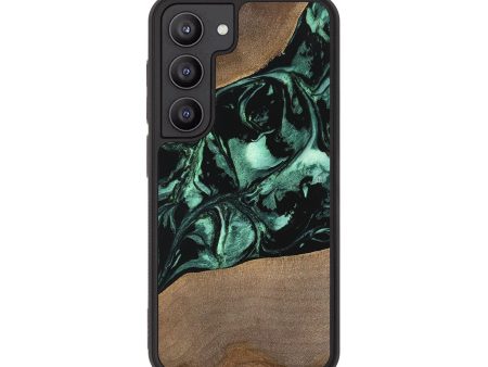 Galaxy S23 Wood Phone Case - Gary (Green, 747414) Discount