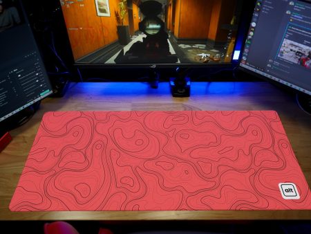 Red Region Mousepad Fashion