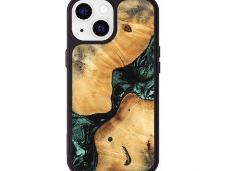 iPhone 13 Wood Phone Case - Casper (Green, 747413) Hot on Sale