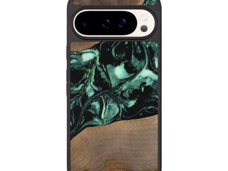 Pixel 9 Wood Phone Case - Gary (Green, 747414) Hot on Sale