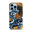 iPhone 14 Pro Wood Live Edge Phone Case - Adriana (Blue, 747504) Cheap