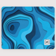 Topo Azul Mousepad Cheap