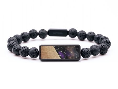 Lava Bead Wood Bracelet - Frederick (Cosmos, 747519) Hot on Sale