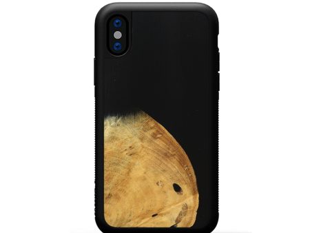 iPhone Xs Wood Phone Case - Debra (Wood Burl, 747454) Online Sale