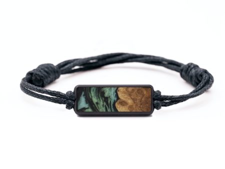 Classic Wood Bracelet - Philip (Green, 747532) Supply