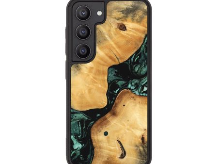 Galaxy S23 Wood Phone Case - Casper (Green, 747413) Supply