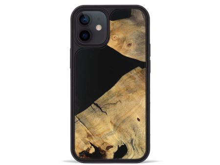 iPhone 12 mini Wood Phone Case - Ernie (Wood Burl, 747453) Fashion