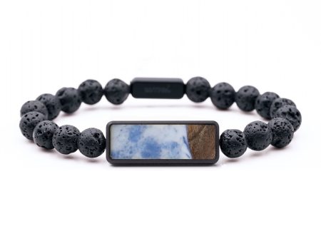 Lava Bead Wood Bracelet - Amara (Coastal, 747515) For Discount