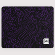 Purple Black Damascus Mousepad Supply