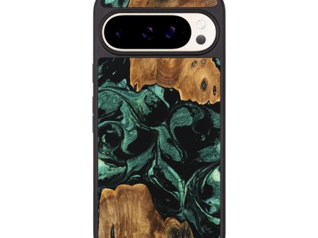 Pixel 9 Pro Wood Phone Case - Zakai (Green, 747430) Hot on Sale