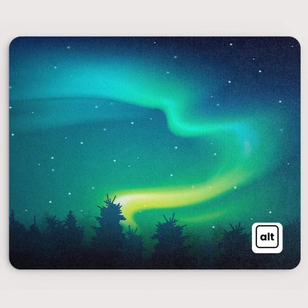 Aurora Borealis Mousepad on Sale