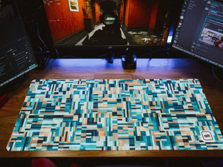 Blue Maze Mousepad Online Sale