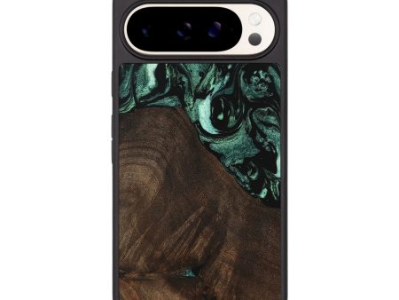 Pixel 9 Pro XL Wood Phone Case - Brittny (Green, 747416) Cheap